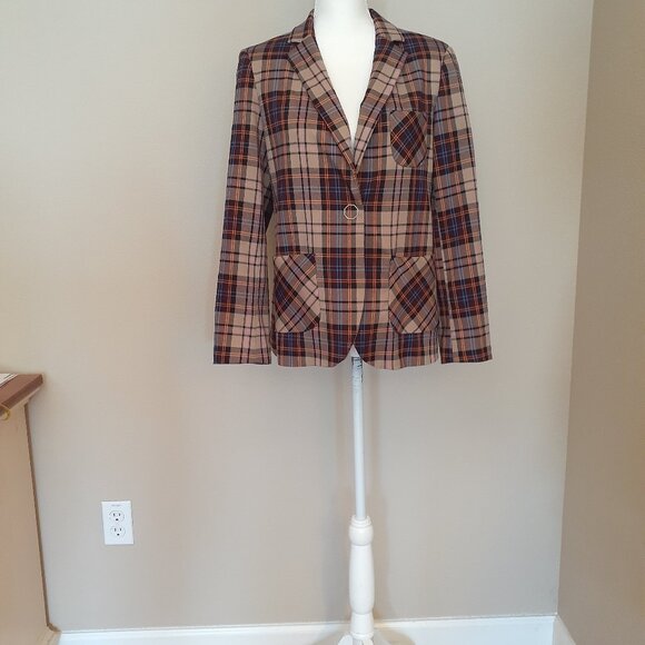 Ottod'Ame Plaid Blazer - Picture 5 of 15